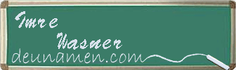Imre Wasner Visitenkarte
